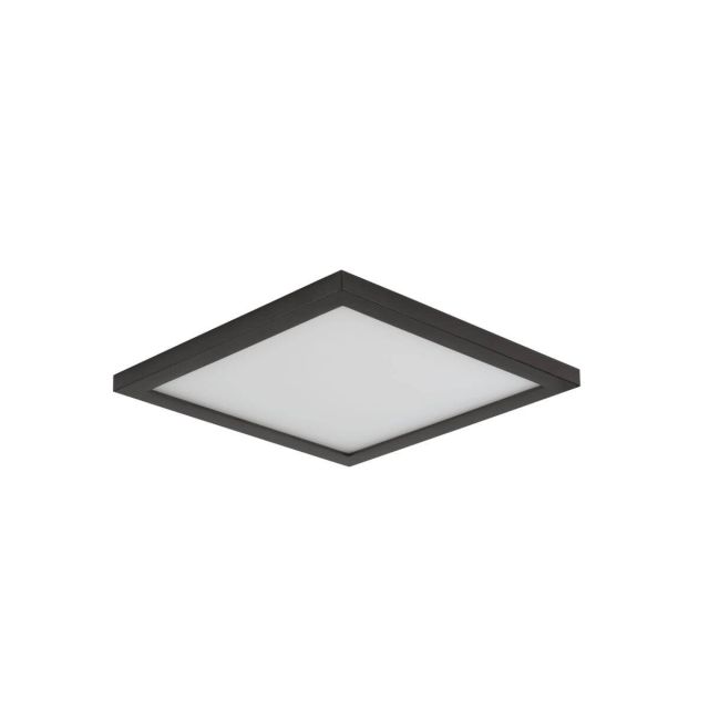 Maxim Lighting 58724WTBZ Wafer 9 inch Square LED Outdoor Flush Mount in Bronze