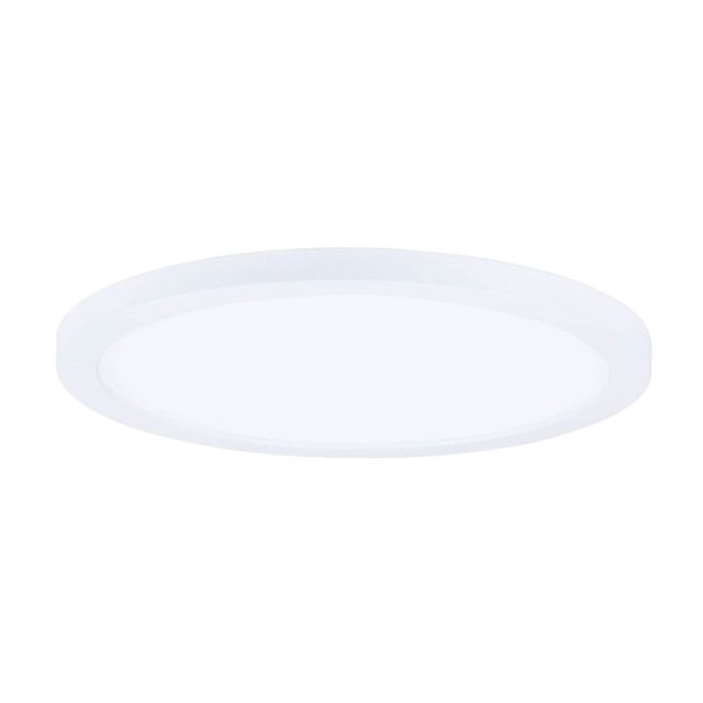 Maxim Lighting 58736WTWT Wafer 15 inch Round LED Outdoor Flush Mount in White