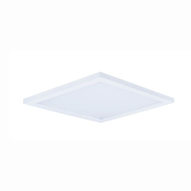 Maxim Lighting 58738WTWT Wafer 15 inch Square LED Outdoor Flush Mount in White