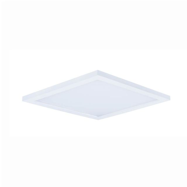 Maxim Lighting 58739WTWT Wafer 15 inch Square LED Outdoor Flush Mount in White