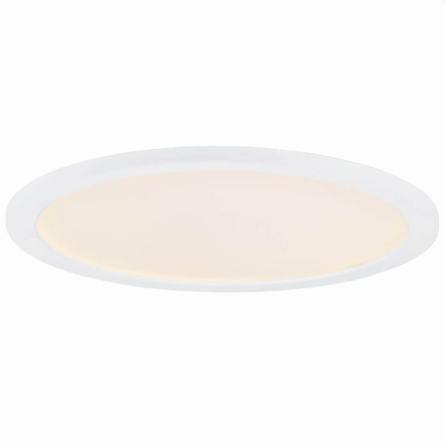 Maxim Lighting 58740WTWT Wafer 22 inch Round LED Surface Mount in White with White Glass