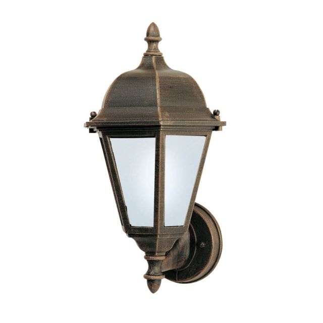Maxim Lighting Westlake 1 Light 15 Inch Tall LED Outdoor Wall Lantern in Rust Patina with Frosted Glass Shade 65102RP