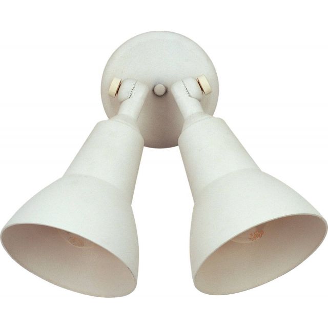 Maxim Lighting Spots 2 Light 11 inch Tall Outdoor Wall Mount in White 92008WT