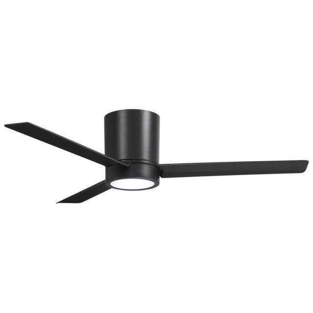 Minka Aire Roto 52 inch 3 Blade WiFi Capable LED Flush Fan in Coal F644L-CL