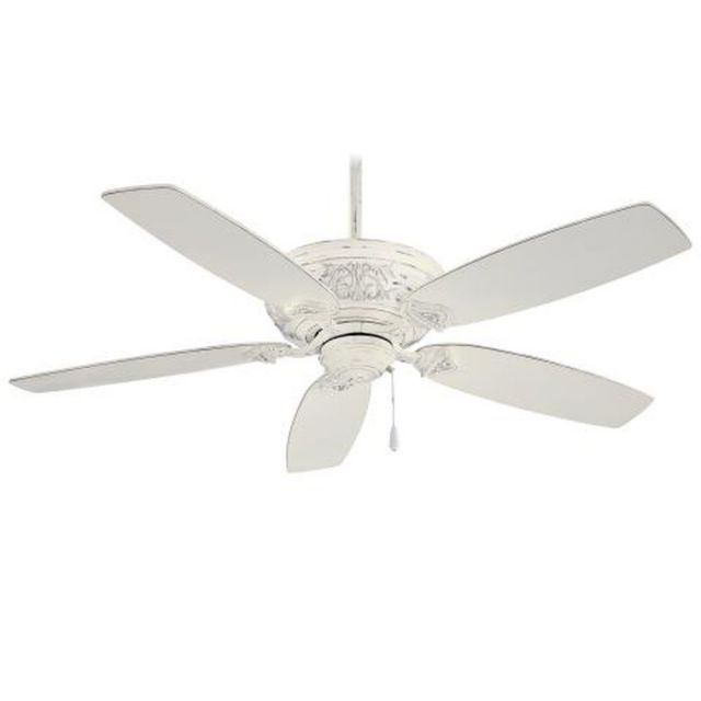 Minka Aire F659-PBL Classica 54 Inch Ceiling Fan In Provencal Blanc With 5 Provencal Blanc Blade