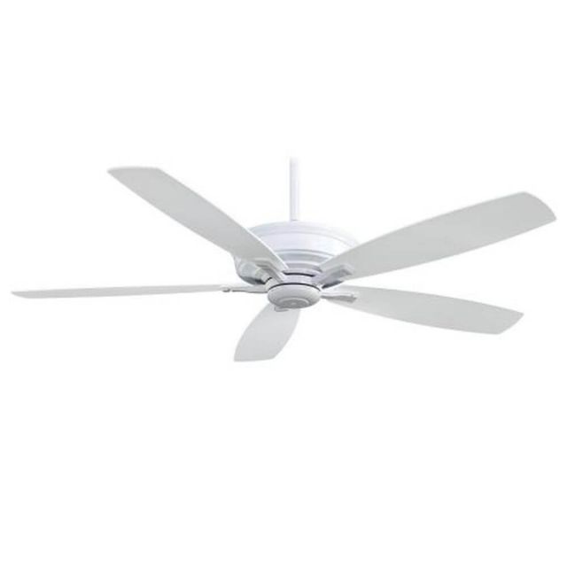 Minka Aire F696-WH Kafe-XL 60 inch 5 Blade Wifi Capable Ceiling Fan in White