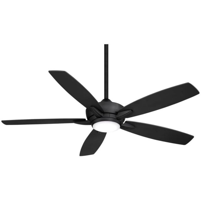 Minka Aire F717L-CL Kelvyn 52 inch 5 Blade WiFi Capable LED Ceiling Fan in Coal