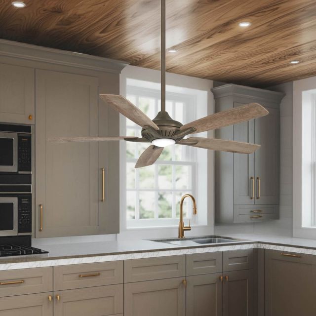 Minka Aire F1000-BNK Dyno 52 Inch WiFi Capable LED Ceiling Fan in