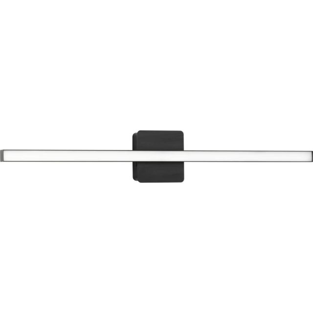 Progress Lighting Phase 32 inch 3CCT LED Linear Vanity Light in Matte Black with Acrylic Diffuser P300405-31M-CS