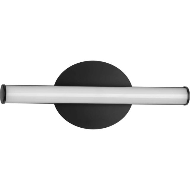 Progress Lighting Phase 16 inch 3CCT LED Linear Vanity Light in Matte Black with Acrylic Diffuser P300410-31M-CS