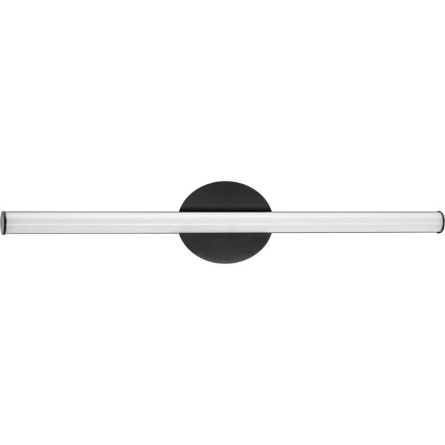 Progress Lighting Phase 32 inch 3CCT LED Linear Vanity Light in Matte Black with Acrylic Diffuser P300412-31M-CS