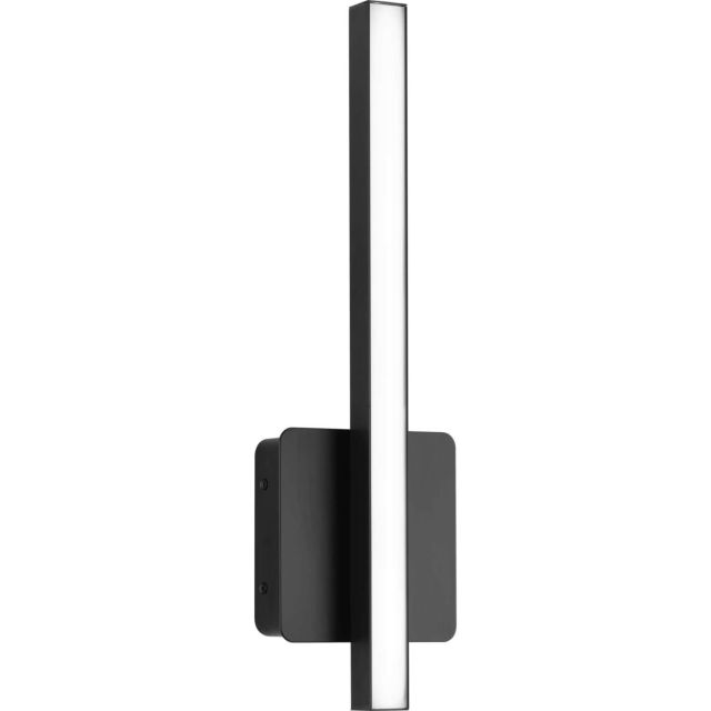Progress Lighting Phase 16 inch 3CCT LED Linear Vanity Light in Matte Black with Acrylic Diffuser P710110-31M-CS