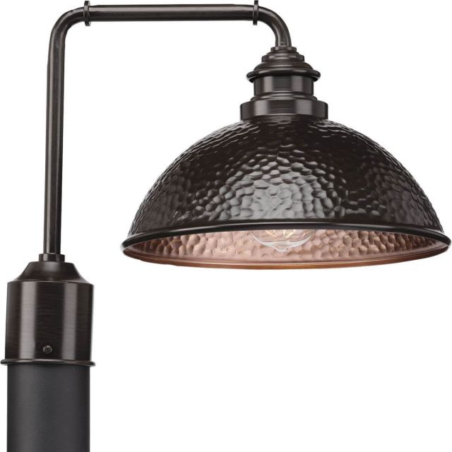 Progress Lighting Englewood 1 Light 13 inch Tall Outdoor Post Lantern in Antique Bronze P540032-020