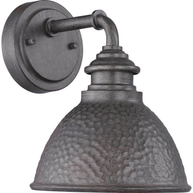 Progress Lighting Englewood 1 Light 10 Inch Tall Outdoor Small Wall Lantern in Antique Pewter P560097-103