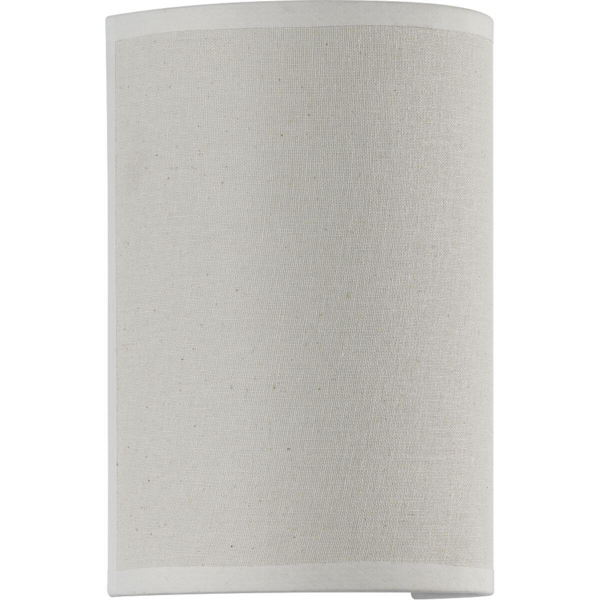 Progress Lighting Inspire 1 Light 9 inch Tall LED Wall Sconce with Off White Linen Shade P710071-159-30