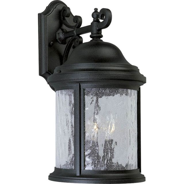 Progress Lighting Ashmore 3 Light 17 Inch Tall Outdoor Wall Lantern In Textured Black P5650-31