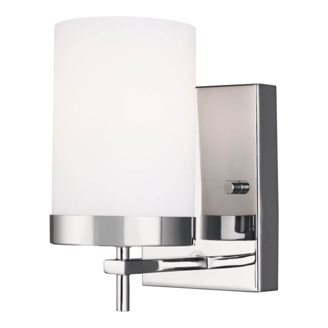 Generation Lighting 4190301-05 Zire 1 Light 8 inch Tall Wall Sconce in Chrome