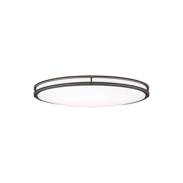 Generation Lighting 7950893S-71 Mahone 18 inch Oval LED Flush Mount in Antique Bronze