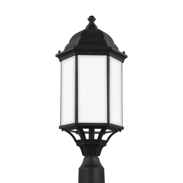 Generation Lighting Sevier 1 Light 22 inch Tall Outdoor Post Lantern in Black 8238751-12