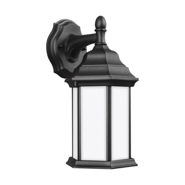 Generation Lighting Sevier 1 Light 13 inch Tall Downlight Outdoor Wall Lantern in Black 8338751EN3-12