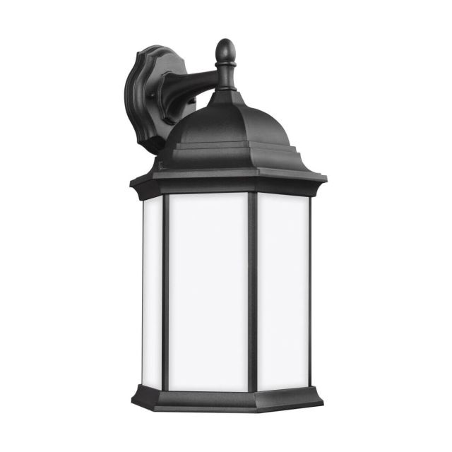 Generation Lighting Sevier 1 Light 19 inch Tall Downlight Outdoor Wall Lantern in Black 8438751-12
