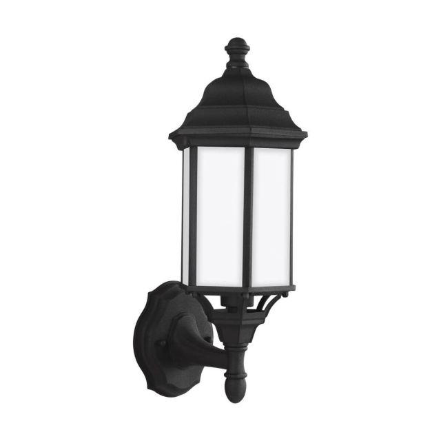Generation Lighting Sevier 1 Light 16 inch Tall Uplight Outdoor Wall Lantern in Black 8538751-12