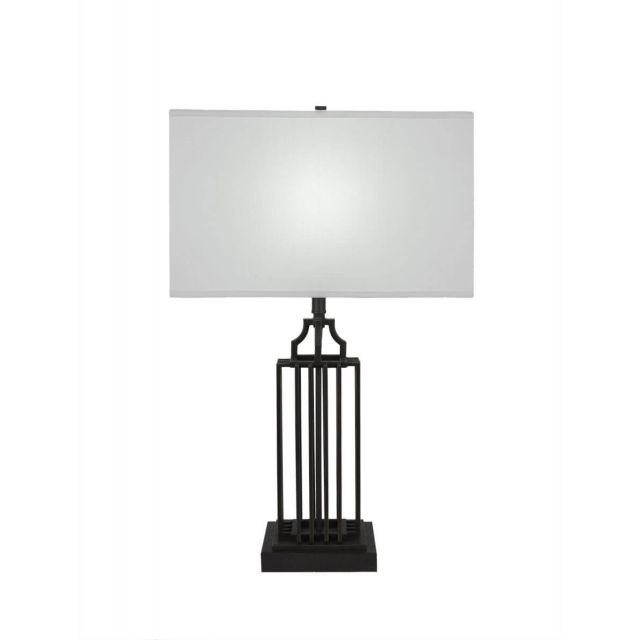 Toltec Lighting Sky Loft 1 Light 28 inch Tall Table Lamp in Dark Granite 1111-DG