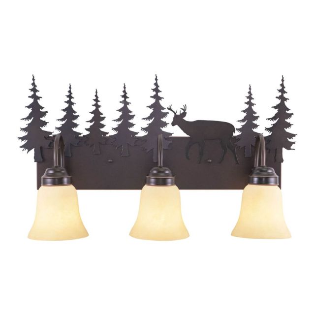 Vaxcel Lighting OP33585BBZ Bryce 14 Inch Tall Outdoor Post