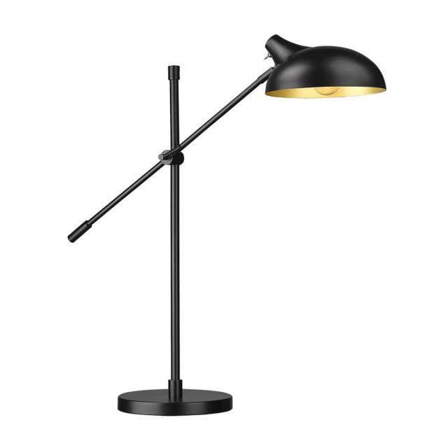 Z-Lite Lighting Bellamy 1 Light 29 inch Tall Table Lamp in Matte Black 1942TL-MB