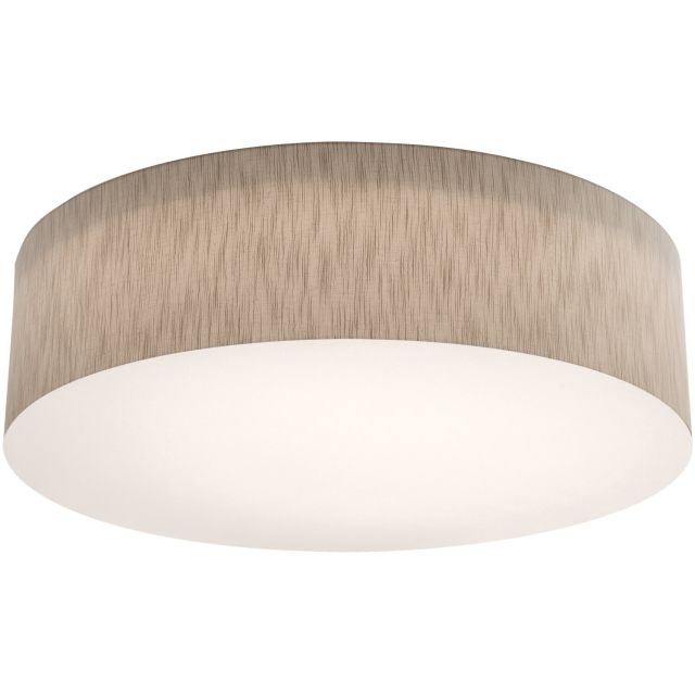 AFX ANF2432L5AJUDJT Anton 24 inch LED CCT Flush Mount in Jute with