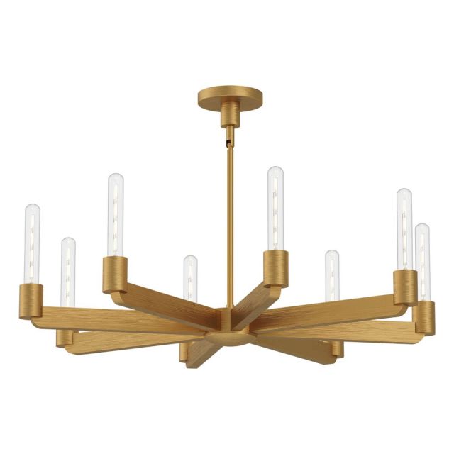 Alora Mood Claire 8 Light 32 inch Chandeliers in Aged Gold CH607232AG