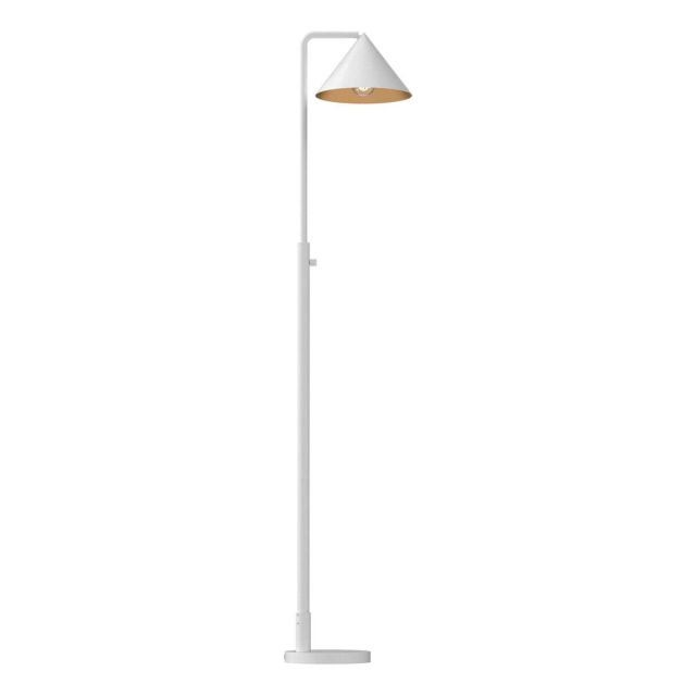 Alora Mood FL485058WH Remy 1 Light 59 inch Tall Floor Lamp in White