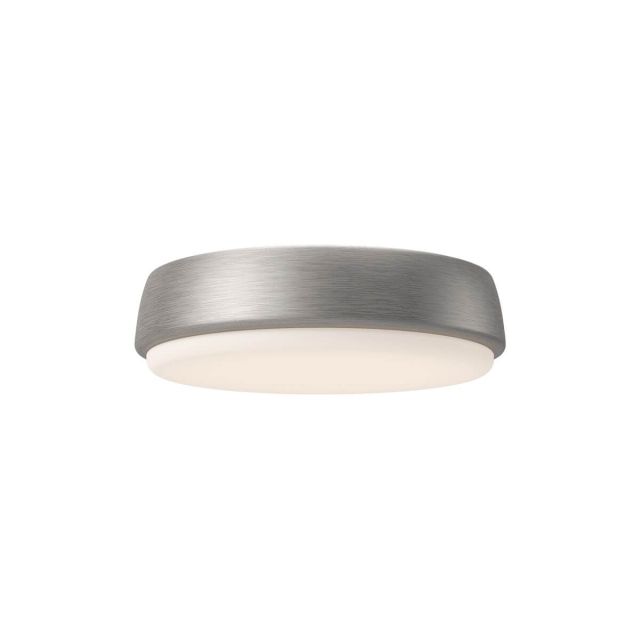 Alora Mood FM503509BN Laval 9 inch LED Flush Mount in Brushed Nickel with Frosted Acrylic Diffuser