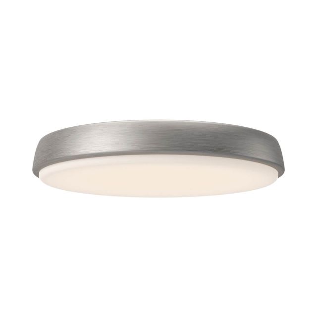 Alora Mood FM503715BN Laval 15 inch LED Flush Mount in Brushed Nickel with Frosted Acrylic Diffuser