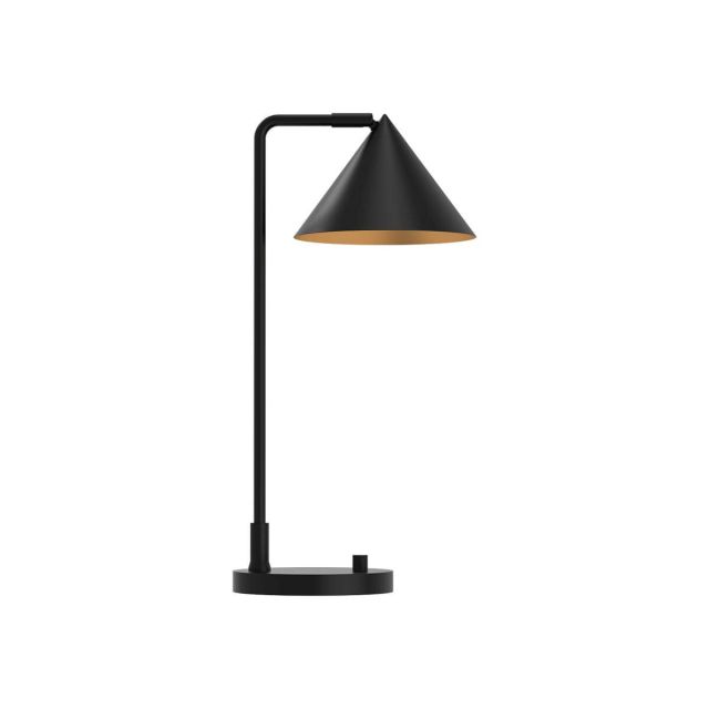 Alora Mood TL485020MB Remy 1 Light 20 inch Tall Table Lamp in Matte Black