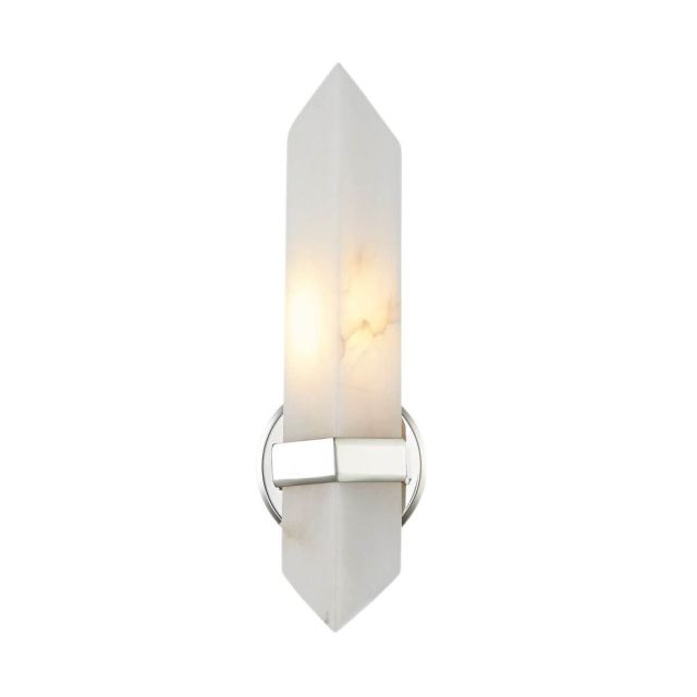 Alora Lighting Valencia 1 Light 15 inch Tall Wall Sconce in Polished Nickel WV334105PNAR