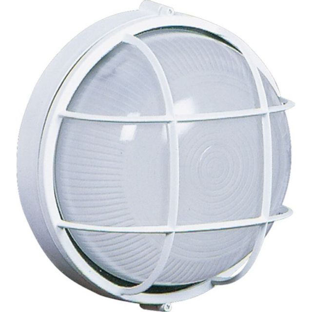 Artcraft AC5663WH Marine 1 Light 8 Inch Tall Outdoor Wall Light In White