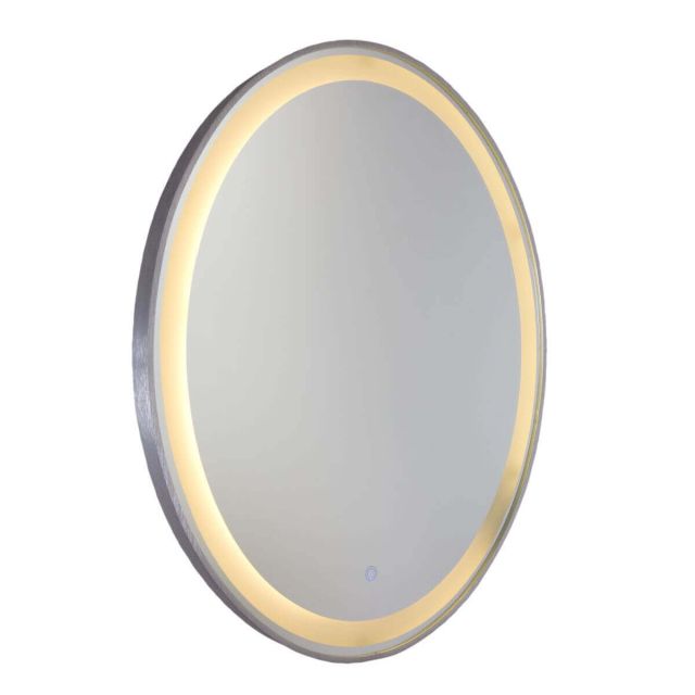 Artcraft AM300 Reflections 1 Light 30 inch Tall LED Mirror in Brushed Aluminum