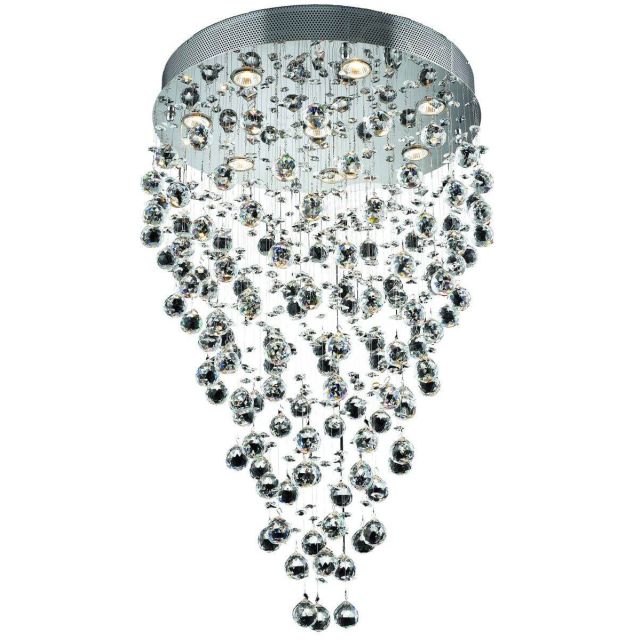 Deidamia 8 - Light Dimmable Tiered Chandelier