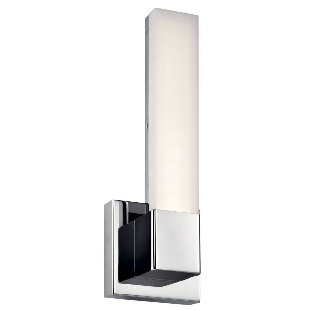Elan 83792 Neltev 15 Inch Tall LED Wall Sconce in Chrome