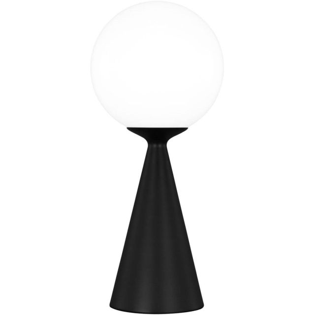 Visual Comfort Studio Aerin AET1021MBK1 Galassia 1 Light 16 inch Tall Table Lamp in Midnight Black