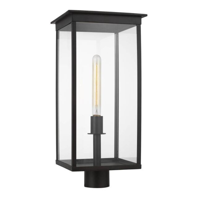Visual Comfort Studio Chapman & Myers CO1201HTCP Freeport 1 Light 22 inch Tall Outdoor Post Lantern in Heritage Copper