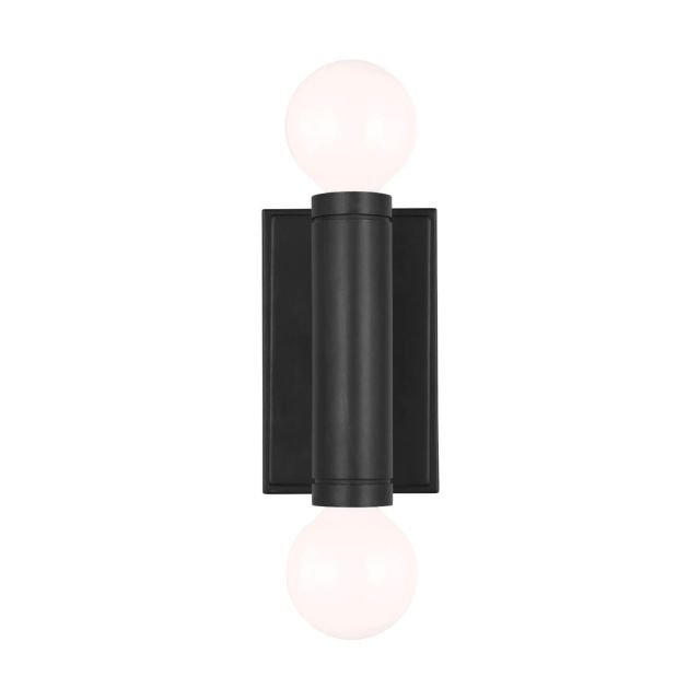Visual Comfort Studio TOB by Thomas O'Brien TW1042AI Beckham Modern 2 Light 5 inch Tall Wall Sconce in Aged Iron
