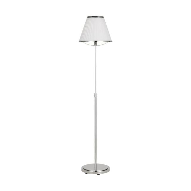 Visual Comfort Studio Lauren Ralph Lauren LT1141PN1 Esther 1 Light 65 inch Tall LED Floor Lamp in Polished Nickel