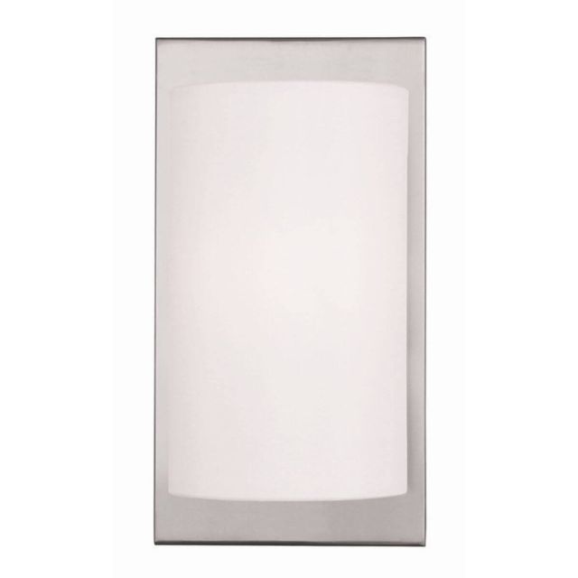 11 inch Tall 1 Light Brushed Nickel Wall Sconce - 101829