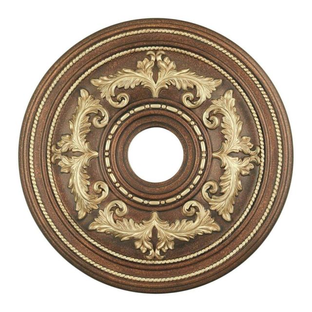 23 X 2 inch Ceiling Medallions In Palacial Bronze-Gilded Accents - 102715