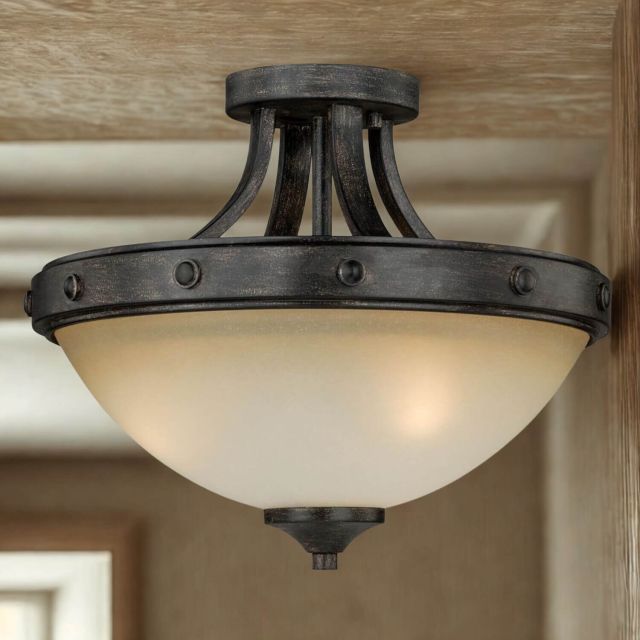 3 Light 22 inch wide Bronze Rustic Bathroom Vanity Fixture - 200274