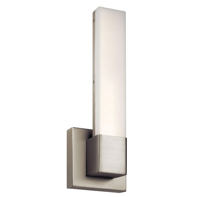 15 Inch Tall LED Wall Sconce in Satin Nickel - 231285