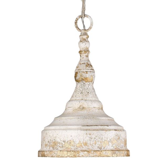1 Light 9 Inch Pendant in Antique Ivory - 232267