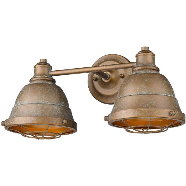 Skye Dimmable Vanity Light - Copper Patina